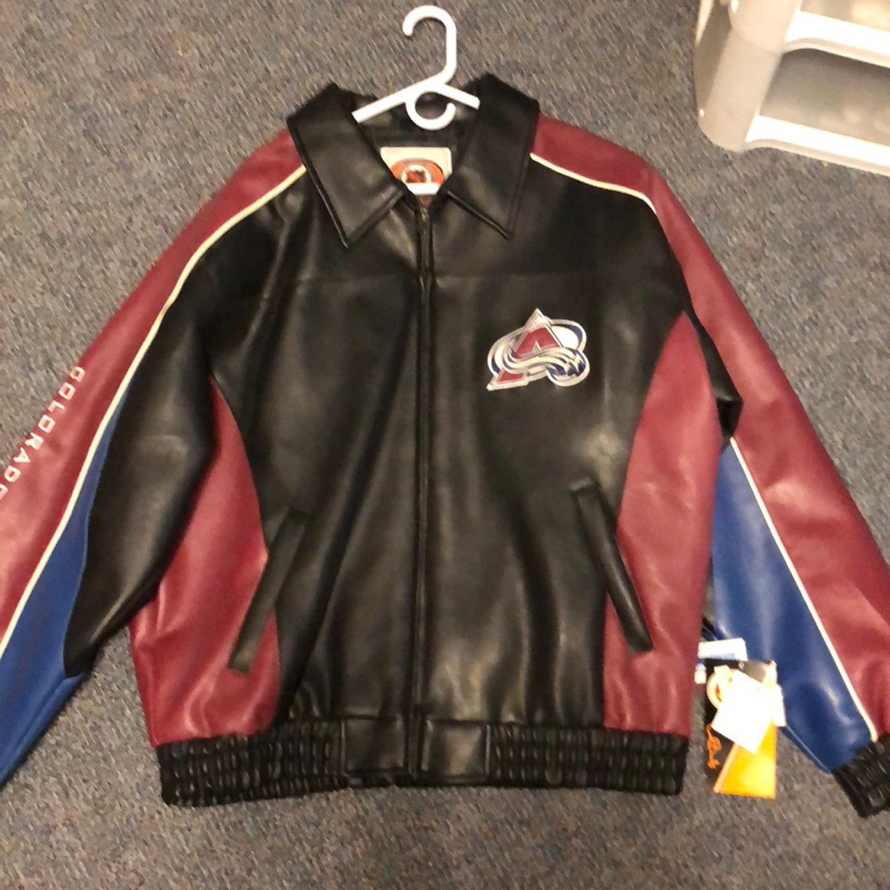 COPY - NHL Avalanche leather jacket